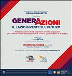 Foto Al via “GenerAzioni: il Lazio investe sul futuro” a Caffeina Festival