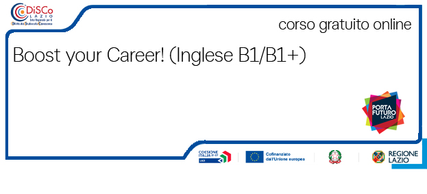 Boost your Career! (Inglese B1/B1+)