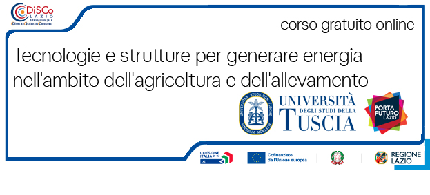 Tecnologie e strutture per generare energia nell'ambito dell'agricoltura e dell'allevamento